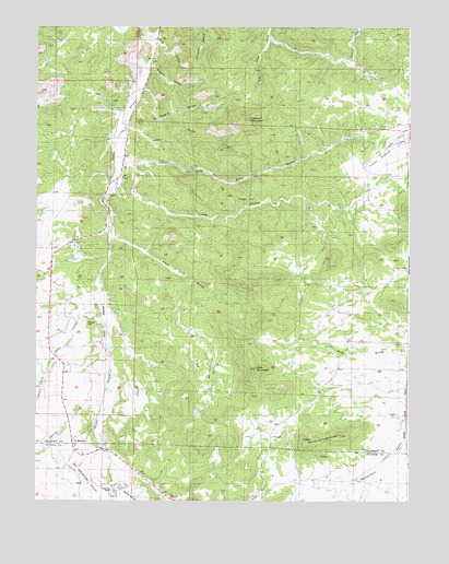 Hillside, CO USGS Topographic Map