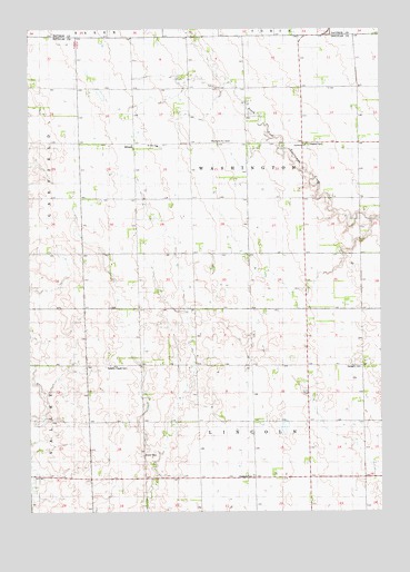 Hillside, SD USGS Topographic Map