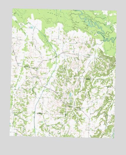 Hillville, TN USGS Topographic Map