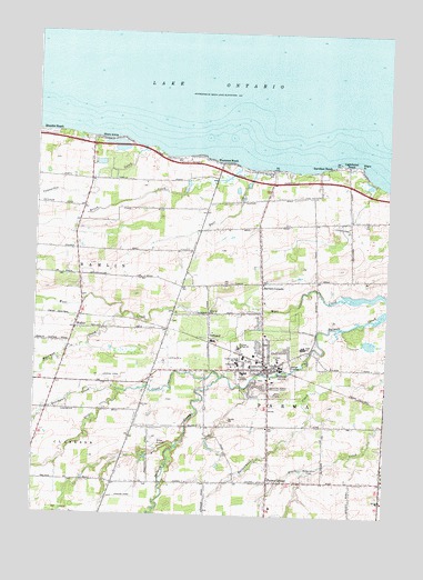 Hilton, NY USGS Topographic Map