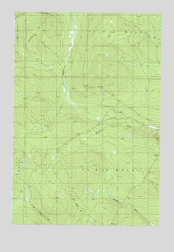 Hinckley Hill, ME USGS Topographic Map