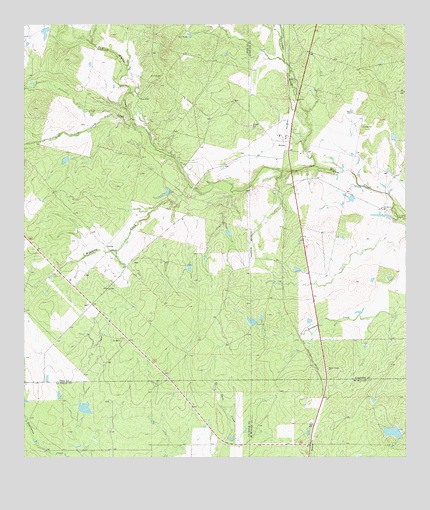 Hindes, TX USGS Topographic Map