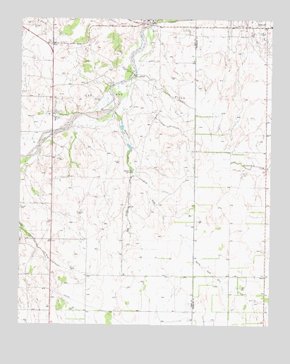 Back, TX USGS Topographic Map