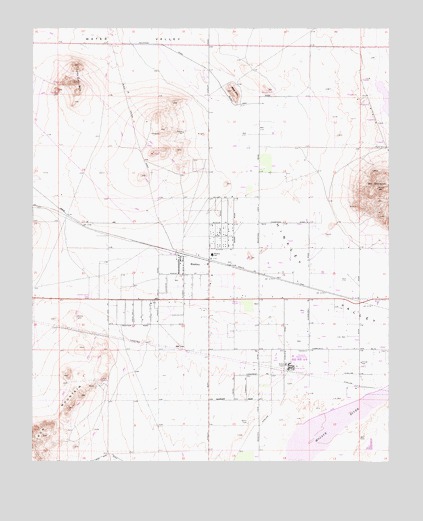 Hinkley, CA USGS Topographic Map