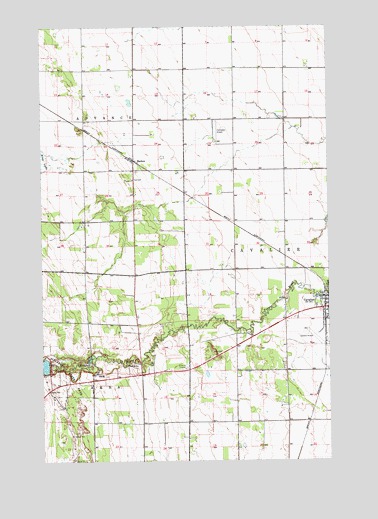 Backoo, ND USGS Topographic Map