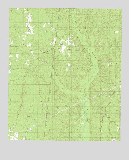Hinton, AL USGS Topographic Map