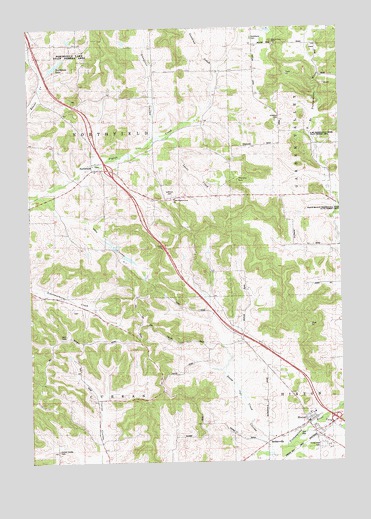 Hixton, WI USGS Topographic Map