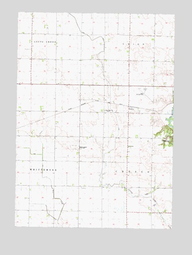 Hobarton, IA USGS Topographic Map