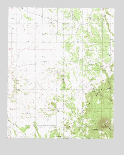 Hobble Tank, AZ USGS Topographic Map