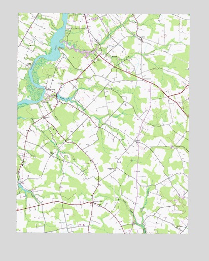 Hobbs, MD USGS Topographic Map