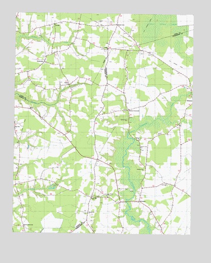 Hobbsville, NC USGS Topographic Map