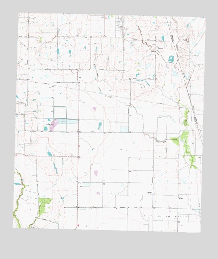 Hockley Mound, TX USGS Topographic Map