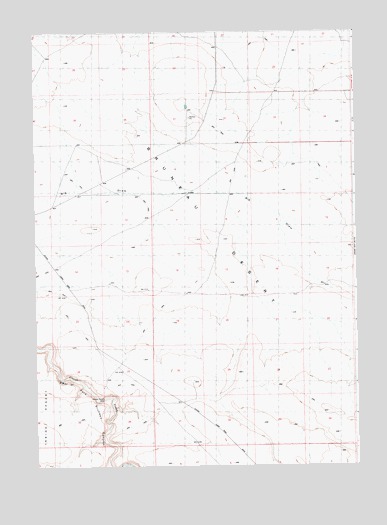 Hodge Station, ID USGS Topographic Map