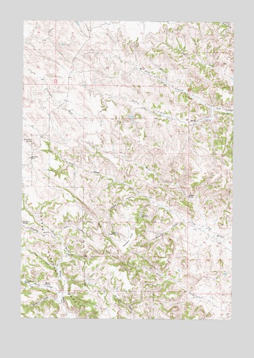 Hodsdon Flats, MT USGS Topographic Map