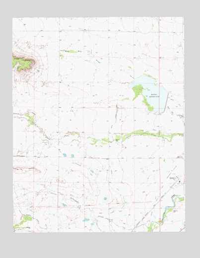 Hoehne, CO USGS Topographic Map
