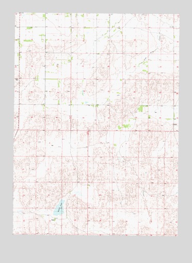 Hofeld Lake, NE USGS Topographic Map