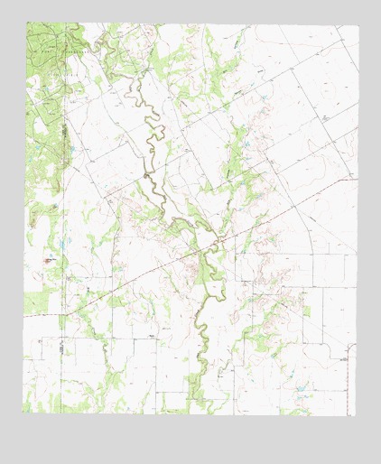 Hog Mountain, TX USGS Topographic Map