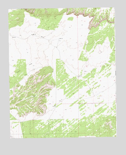 Hogan Well, AZ USGS Topographic Map