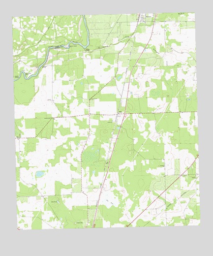 Baconton South, GA USGS Topographic Map