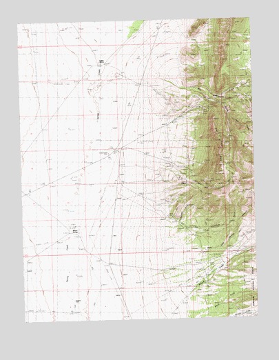 Hogum, NV USGS Topographic Map