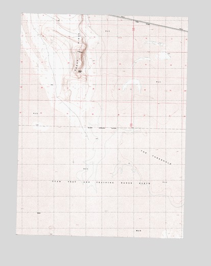 Hogup Ridge South, UT USGS Topographic Map