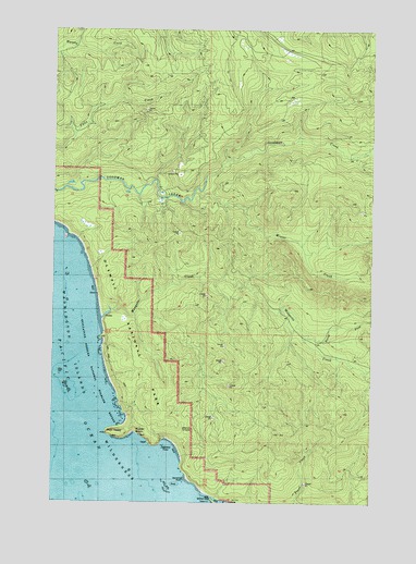Hoh Head, WA USGS Topographic Map