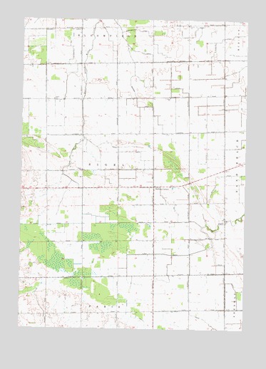 Bad Axe SE, MI USGS Topographic Map