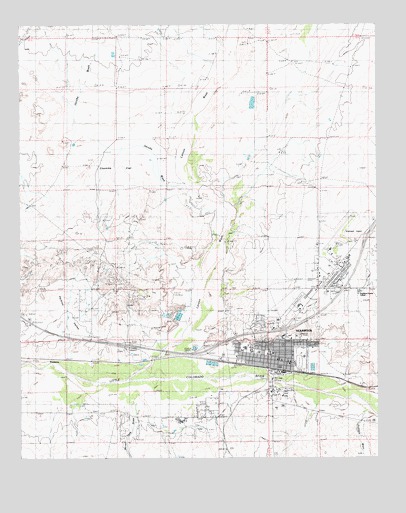Holbrook, AZ USGS Topographic Map