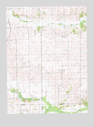 Holbrook, IA USGS Topographic Map