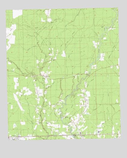 Holden, LA USGS Topographic Map