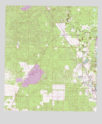 Holder, FL USGS Topographic Map