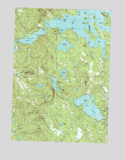 Holderness, NH USGS Topographic Map