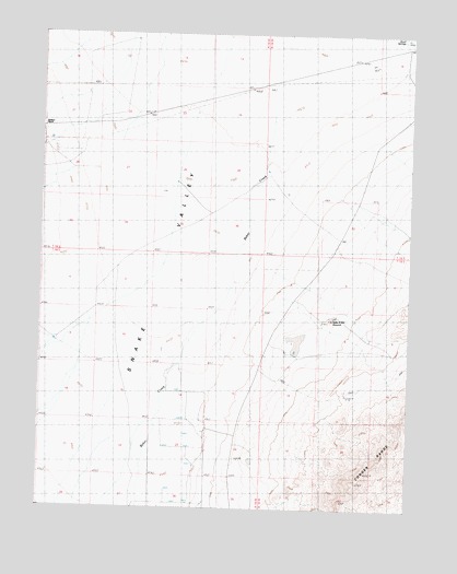 Hole in the Ground, UT USGS Topographic Map