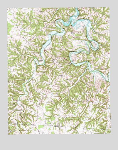 Holland, KY USGS Topographic Map