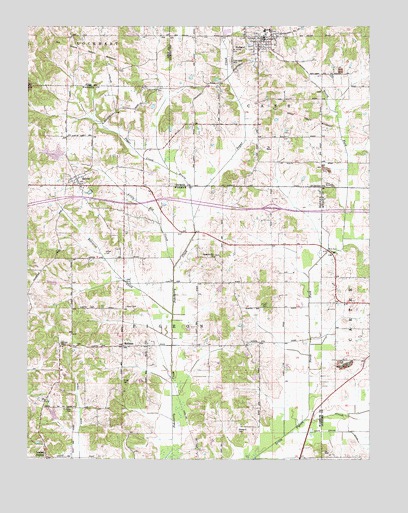 Holland, IN USGS Topographic Map