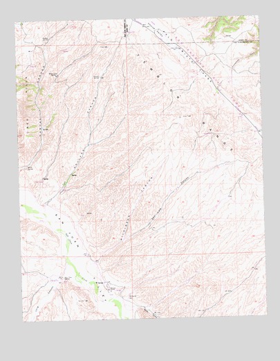 Holland Canyon, CA USGS Topographic Map