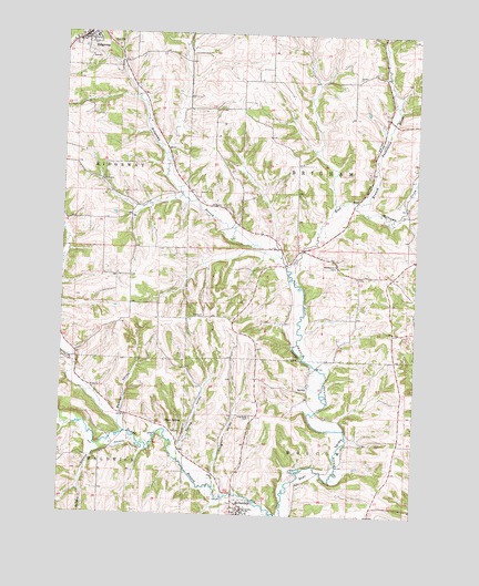 Hollandale, WI USGS Topographic Map