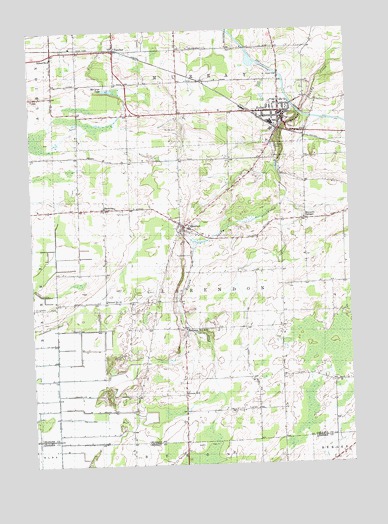 Holley, NY USGS Topographic Map
