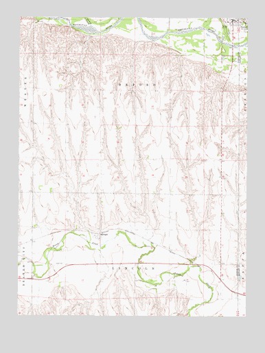 Hollinger, NE USGS Topographic Map