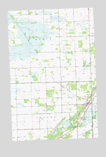 Badger, MN USGS Topographic Map