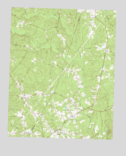 Hollister, NC USGS Topographic Map