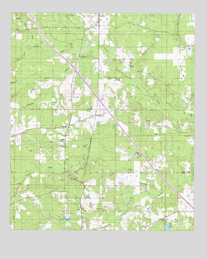 Holly, LA USGS Topographic Map