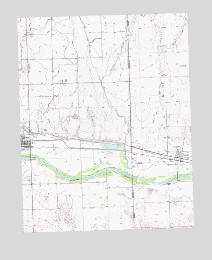 Holly East, CO USGS Topographic Map
