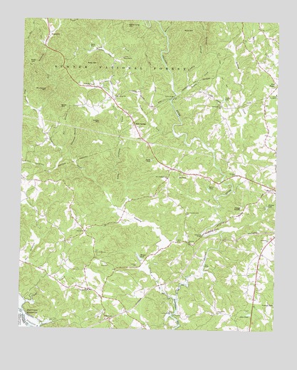 Holly Springs, SC USGS Topographic Map