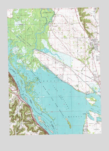 Holmen, WI USGS Topographic Map