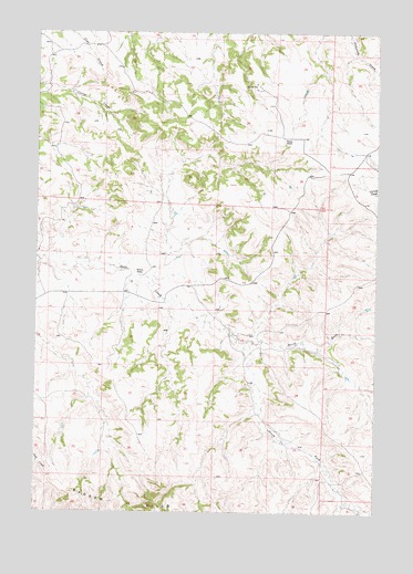 Holmes Ranch, MT USGS Topographic Map