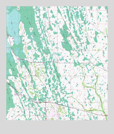 Holopaw, FL USGS Topographic Map