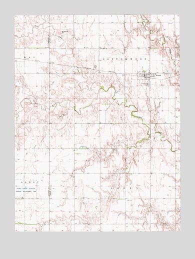 Holstein, NE USGS Topographic Map