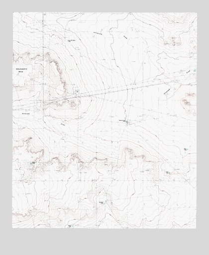 Adobe House Tank, TX USGS Topographic Map