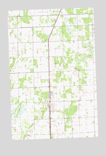 Holt, MN USGS Topographic Map